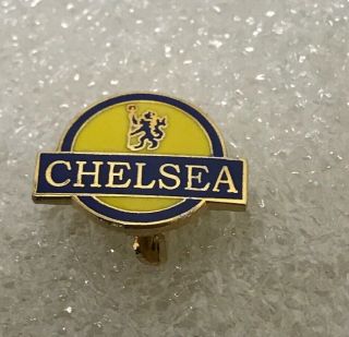 Rare Chelsea Supporter Enamel Badge Smart Design From 1990’s