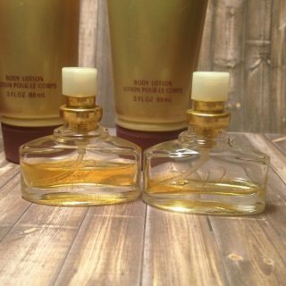 VTG Avon Coty DARK VANILLA Spray Cologne Perfume & Lotions Discontinued RARE 5
