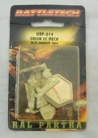 Ral Partha Metal Battletech Miniature: Orion Iic Mech Wrp - 014 Rare