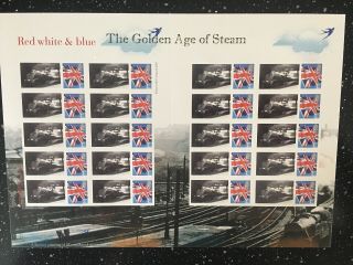 The Golden Age Of Steam Part 2.  Only 35 Numbered Sheets.  Rare And Hard To Find