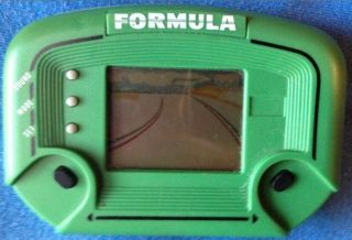 Vintage Formula Lcd Handheld Electronic Video Game Rare