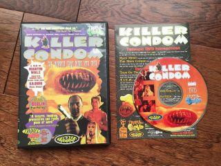 Killer Condom Dvd Troma Horror Comedy Toxic Rare