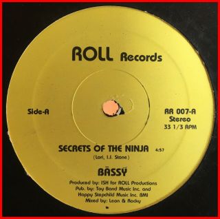 Miami Electro Boogie 12 " Bassy - Secrets Of The Ninja Bassy - Rare Mp3