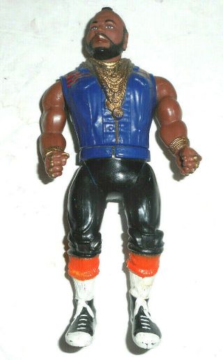 Rare Vintage Mr.  T Action Figure - A - Team 1983 B.  A.  Baracus 6 In.  Galoob