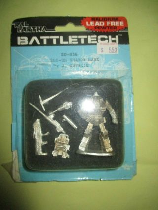 Ral Partha Battletech Shadowhawk Unseen Miniature Figure 20 - 836 Extremely Rare
