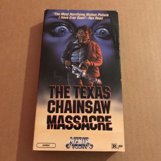 VG,  Texas Chainsaw Massacre & TCM 2 VHS Horror Cult Classic RARE PLAYS GREAT 2