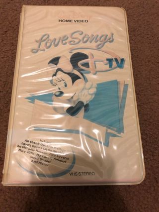 Disney - Dtv Love Song Vhs (white Clam Shell) Ultra Rare