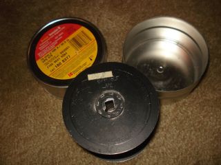 Rare Vintage Kodak 70mm No.  10 Film Spool,  Reel and Canister with Lid 2