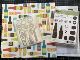 Stampin Up Bubble Over Bundle Stamps Dies Dsp Paper Rare Retired