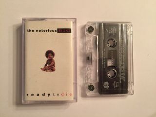 The Notorious Big Ready To Die Cassette 1994 Rare