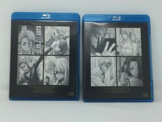 Baccano Limited Edition Blu - Ray Box Set Aniplex USA Rare Anime 4