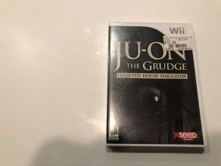 Ju - On: The Grudge (nintendo Wii,  2009) And Complete - Rare