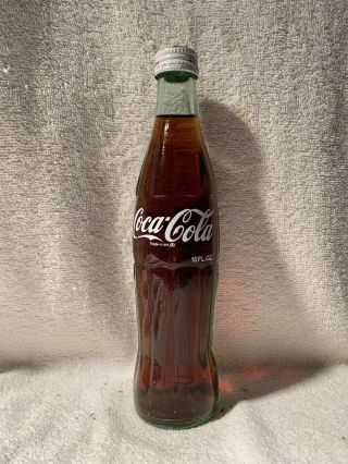 Rare Full 10oz Coca - Cola Screw Top Acl Soda Bottle Anchorage,  Alaska