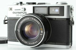 【rare Meter Works】 Olympus 35 Dc Rangefinder Film Camera 40mm F/1.  7 Lens Japan