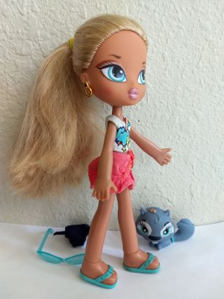 Girlz Girl Bratz Kidz (Summer Vacation) Cloe Doll Clothes Shoes Accessories Rare 5