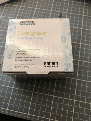 Creative Memories Border Maker Evergreen Cartridge Euc / Discontinued Rare