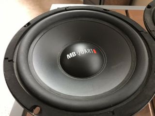 Old School Mb Quart 8” Woofer - Qm 200.  92 Sub 4 Ohm - Very Rare - 2 Available