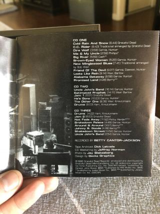 Grateful Dead: Dick ' s Picks Volume 5,  Oakland Arena 12/26/1979 3 CD,  GDCD,  Rare 8