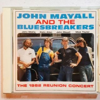 John Mayall And The Bluesbreakers: 1982 Reunion Concert (cd,  1994) Rare Live Oop