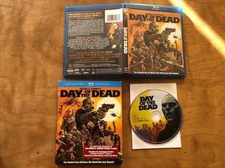 Day Of The Dead Blu - Ray Scream Factory Very Rare Slipcover Collector 