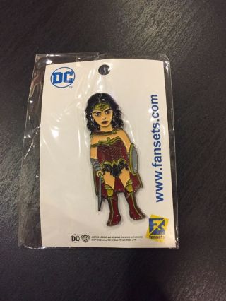 Wonder Woman Pin 2017 Sdcc Exclusive Rare Wb Official San Diego Comic Con