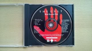 The Cult - Wild Hearted Son US Promo CD (Rare,  Edit,  Ceremony,  Astbury,  Duffy) 3
