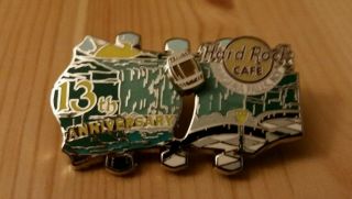 Hard Rock Cafe Niagara Falls Ny Barrel Slider 13th Anniversary Pin Rare