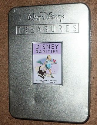 Walt Disney Treasures Disney Rarities Celebrated Shorts 1920s - 1960s Dvd Rare Set