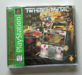 Twisted Metal [playstation 1] Greatest Hits - Rare