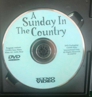 A Sunday in the Country RARE OOP DVD Bertrand Tavernier,  Louis Ducreux 1984 8