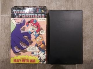 Trans Formers: Volume 10 Heavy Metal War - (VHS,  1986) Rare Big Box 4