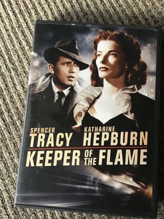 Keeper Of The Flame (dvd,  1942),  Rare Spencer Tracy,  Katherine Hepburn Oop