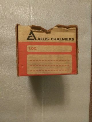 Extremely Rare Vintage Allis Chalmers Parts Box With Dividers 4