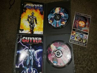 The Guyver - Vol 1 & Vol.  2 complete dvd set ultra rare 3