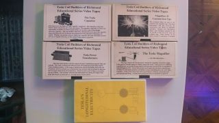 TCBOR Tesla Coil Builders of Richmond Video Library High Voltage VHS rare 2