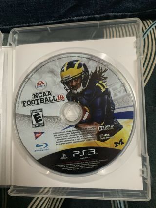 NCAA Football 14 Case Rare (Sony PlayStation 3,  2013) 2