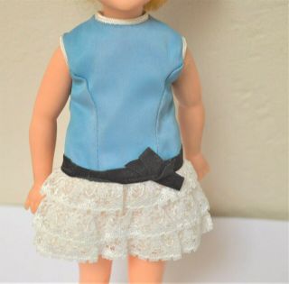 Dodi Party Time Blue Tag Clothes Ec Rare Vintage Doll Pepper Ideal Dress Tammy