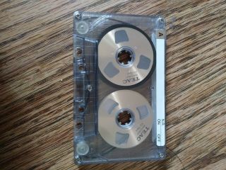 Teac Metal Reel Cassette Tape Not Sure The Duration Rare Cassette