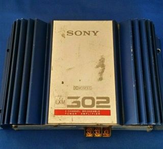 Sony Exm302 Amplifier rare old school vintage 7
