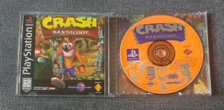 Crash Bandicoot PlayStation 1 PS1 PS2 PS3 Complete Rare Black label 2
