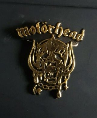 Motorhead Vintage Badge Not Patch.  80 