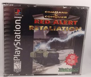 Command & Conquer Red Alert Retaliation Sony Playstation Ps1 Psx Complete Rare