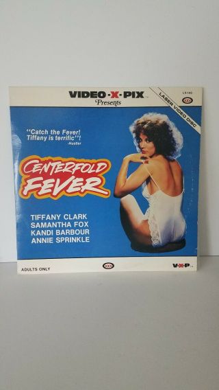 Centerfold Fever Xxx Adult Laser Disc - Rare - Hard To Find