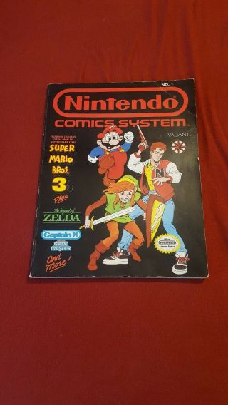 Rare Nintendo Comics System Book 1