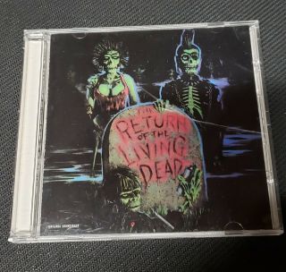 Return Of The Living Dead Soundtrack (cd) Rare Oop, .  Like.