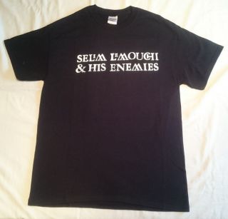 Selim Lemouchi & His Enemies " Performance 0001 " Rare T - Shirt The Devil 