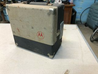 Vintage Motorola Mdr Model Te - 1 Portable Test Set Rare