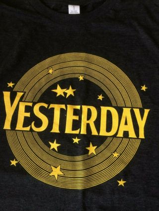 Xl T - Shirt The Beatles Yesterday Movie Promotion Rare