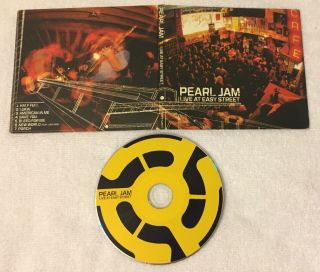 Pearl Jam Very Rare Live At Easy Street 2006 Cd Eddie Vedder Oop Cd