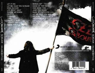 Ozzy Osbourne - Scream - 2 CD Deluxe Edition (Rare) 2010 2